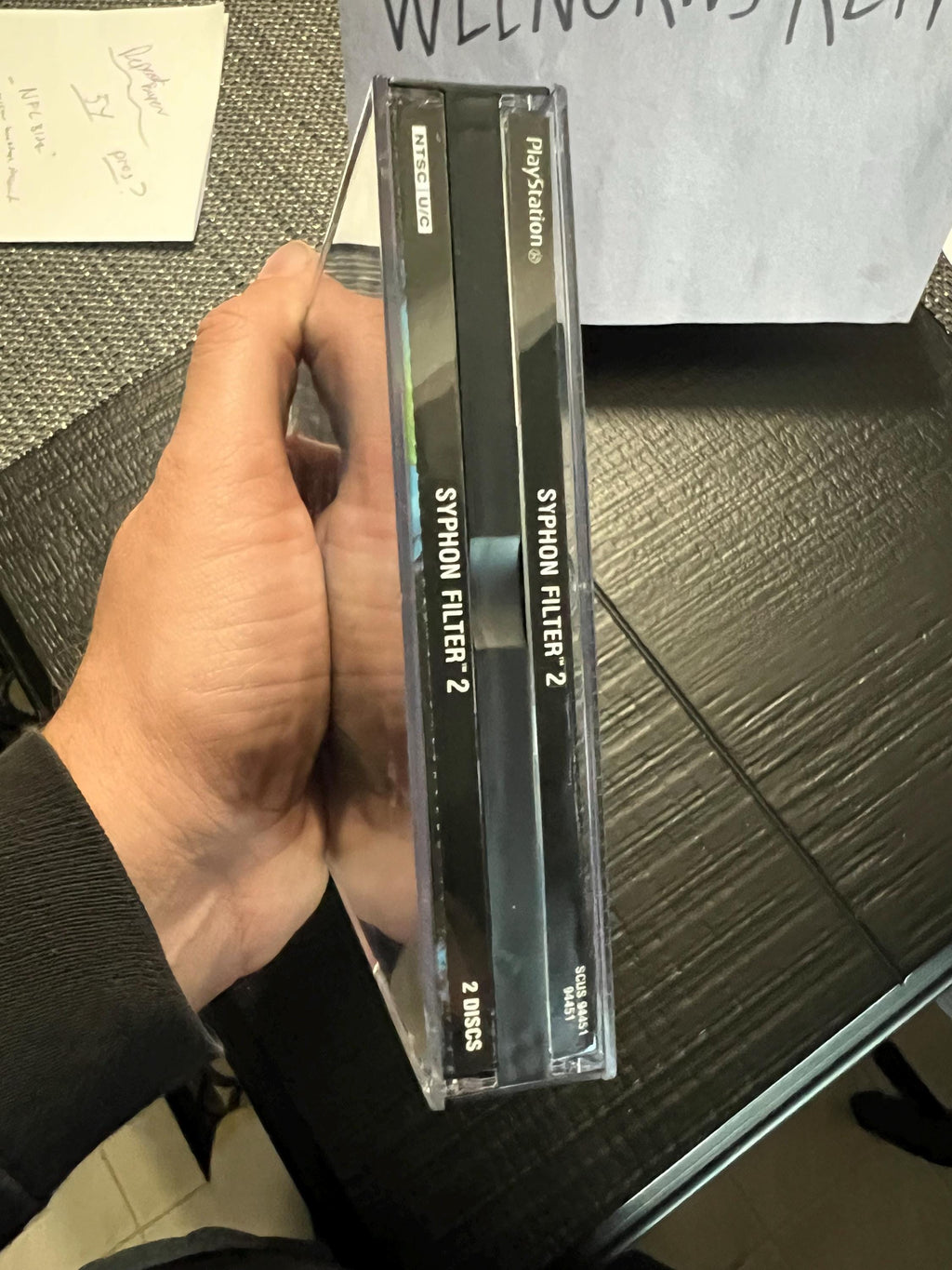 Syphon Filter 2 REPLACMENT CASE No Disc ps1 THICK case
