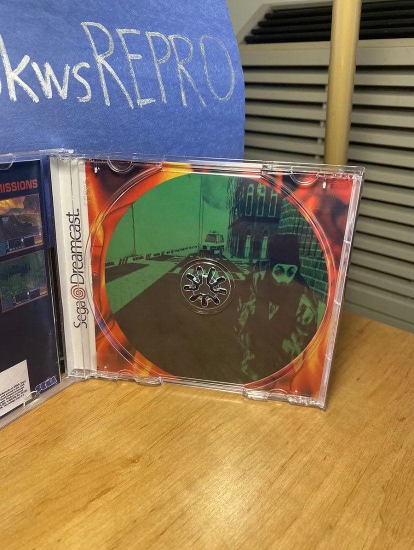 Tom Clancy’s Rainbow Six REPRODUCTION CASE No Disc Dreamcast