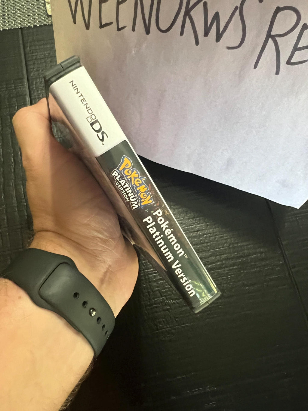 Pokémon Pokemon Platinum Version REPLACEMENT CASE No Game! Nintendo DS