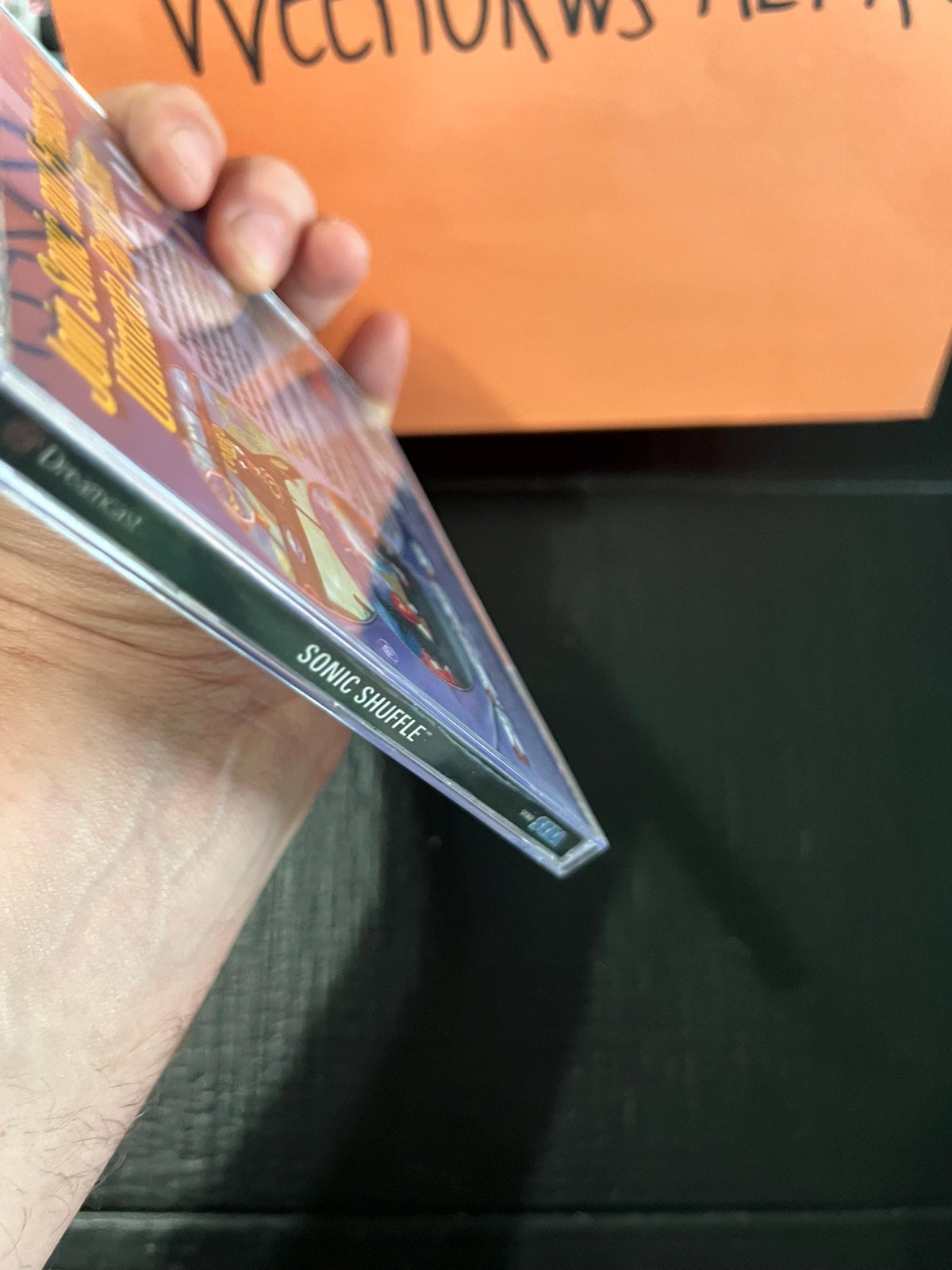 Sonic shuffle Reproduction Case No game Dreamcast