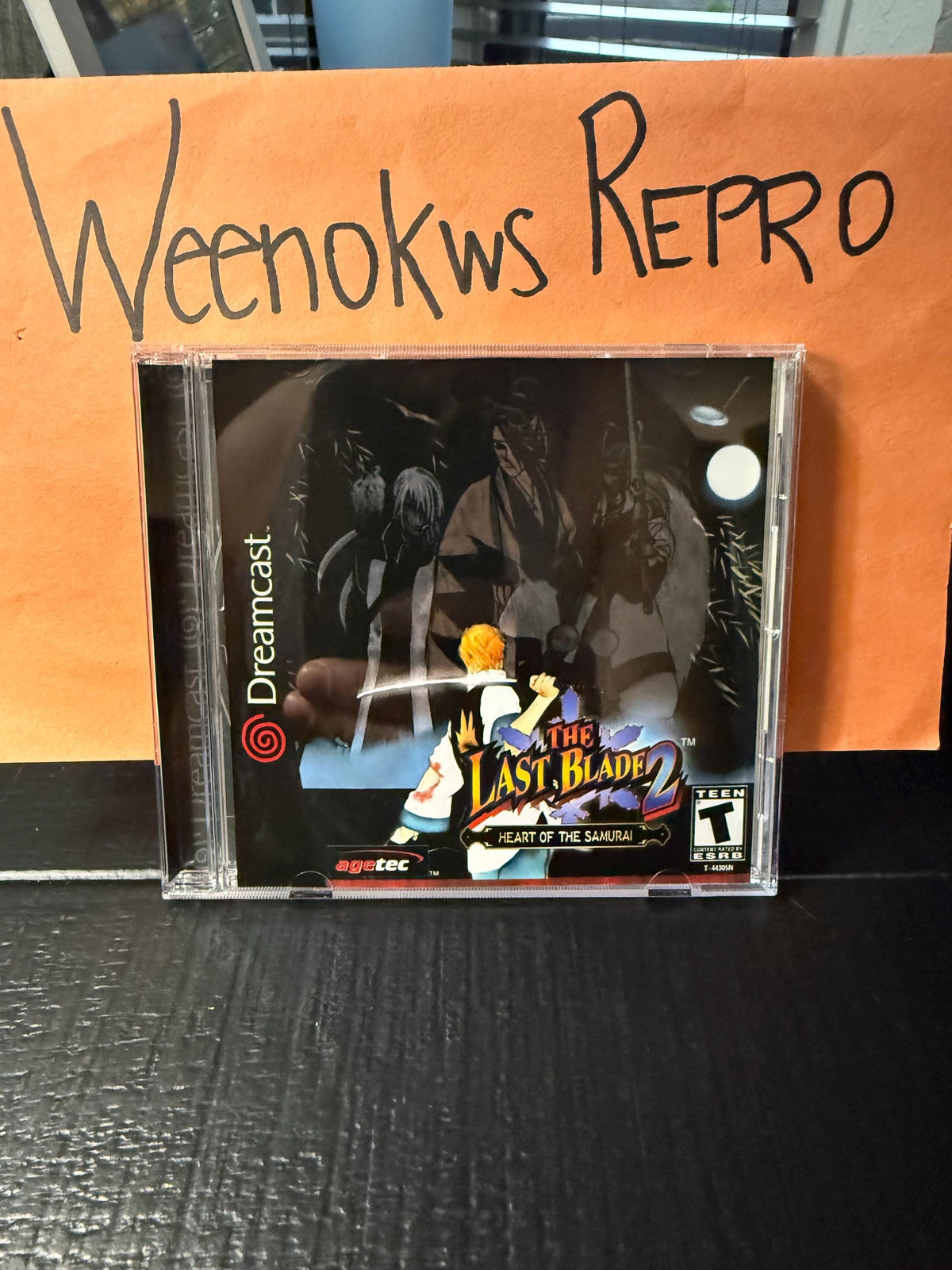 The Last Blade 2 Heart of the Samurai REPLACEMENT CASE No Disc ps1