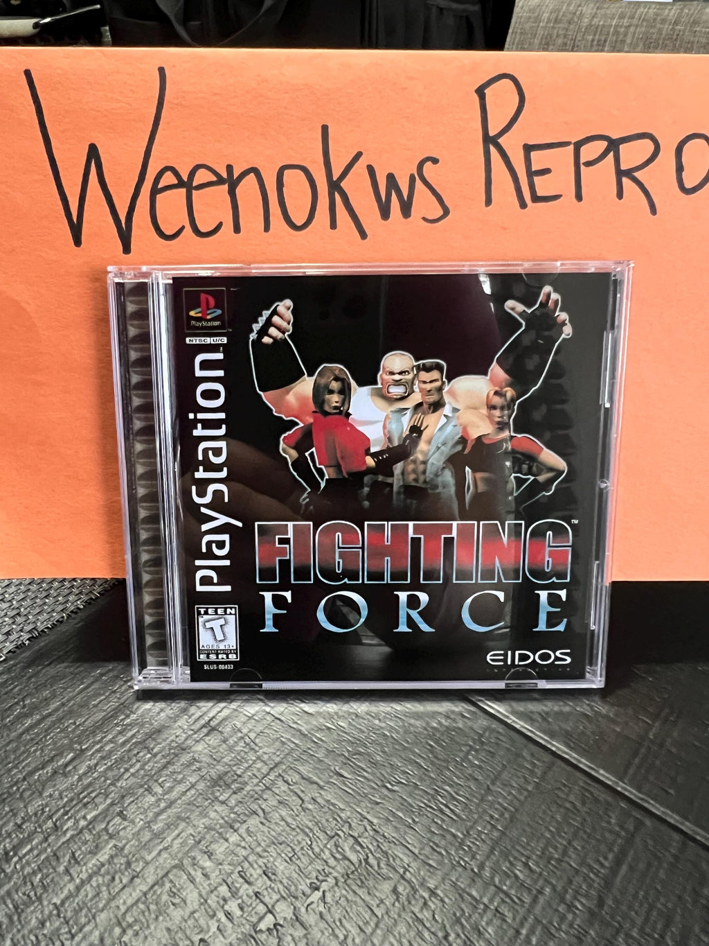 Fighting Force 1 REPLACEMENT CASE No Game!! Ps1