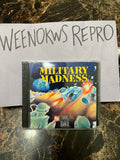 Military Madness REPRODUCTION Case No Game 3D Printed Turbo Grafx