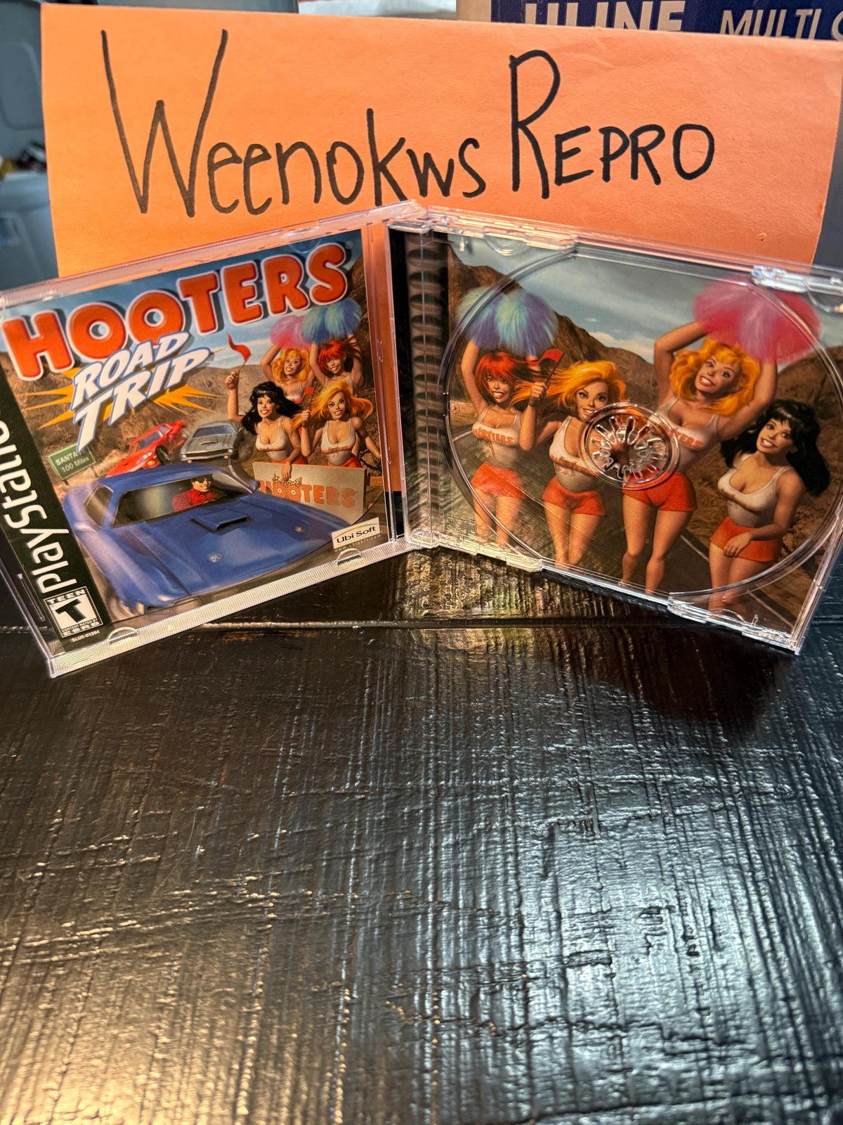 Hooter Road Trip REPLACMENT CASE No Disc ps1
