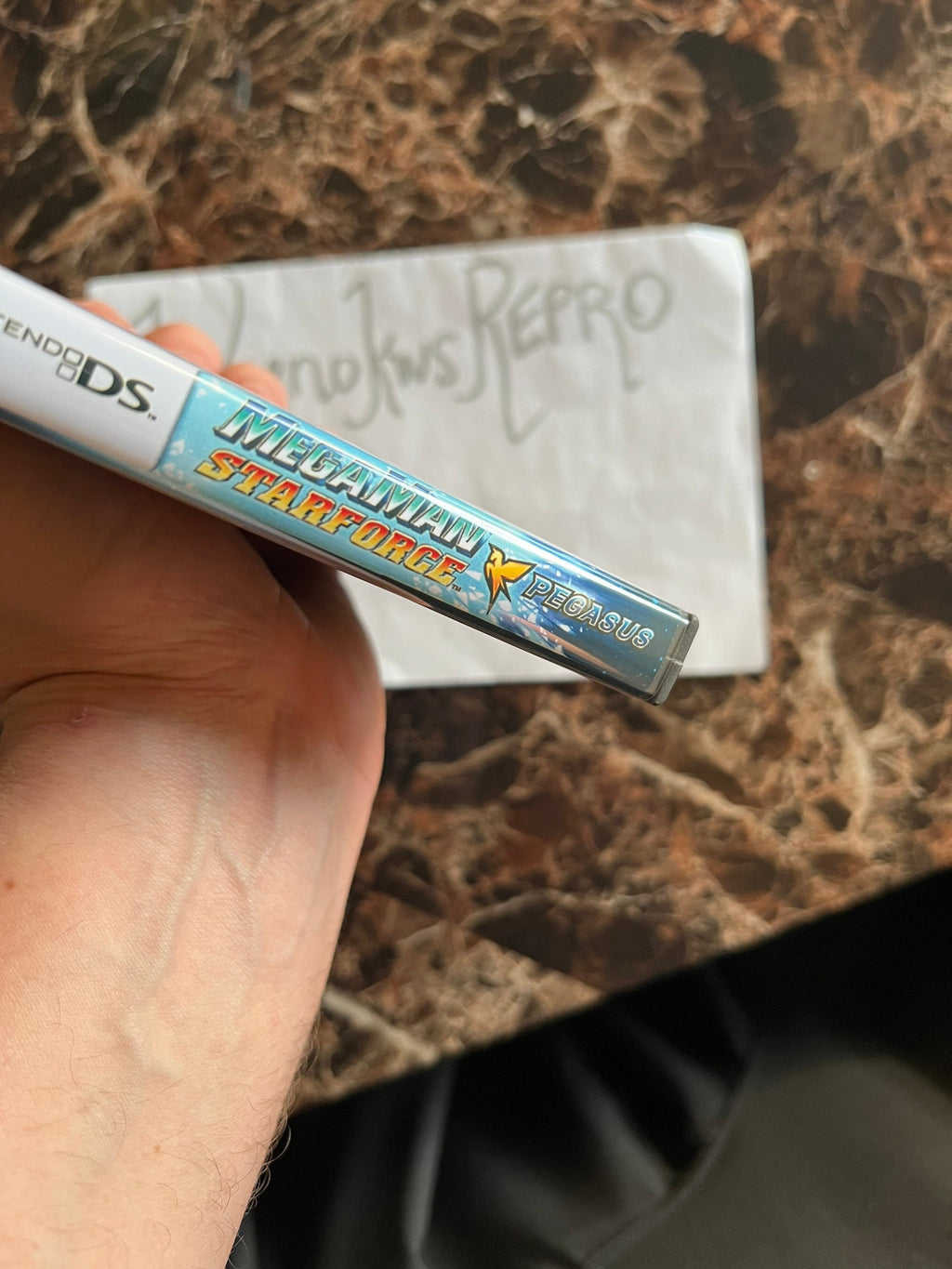 MegaMan Starforce Pegasus REPLACEMENT CASE No Game! Nintendo DS