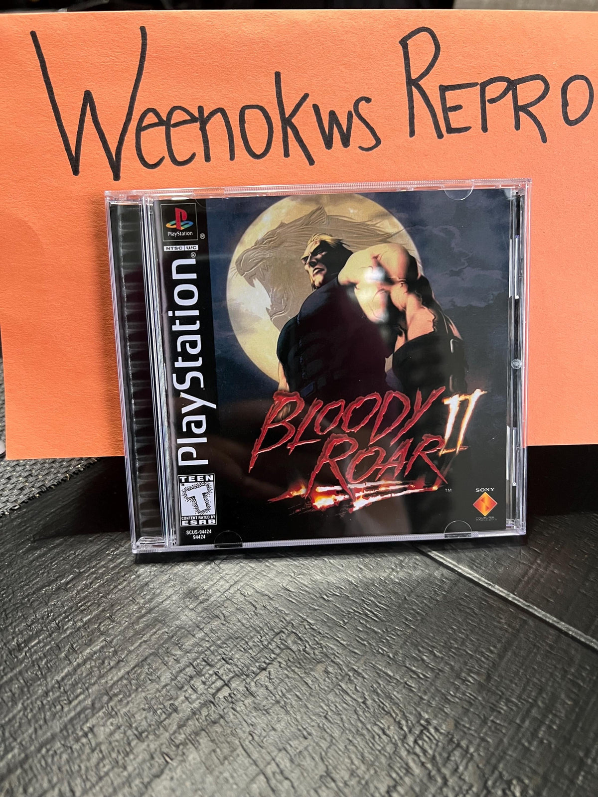 Bloody Roar 2 REPLACEMENT CASE No Disc! Ps1