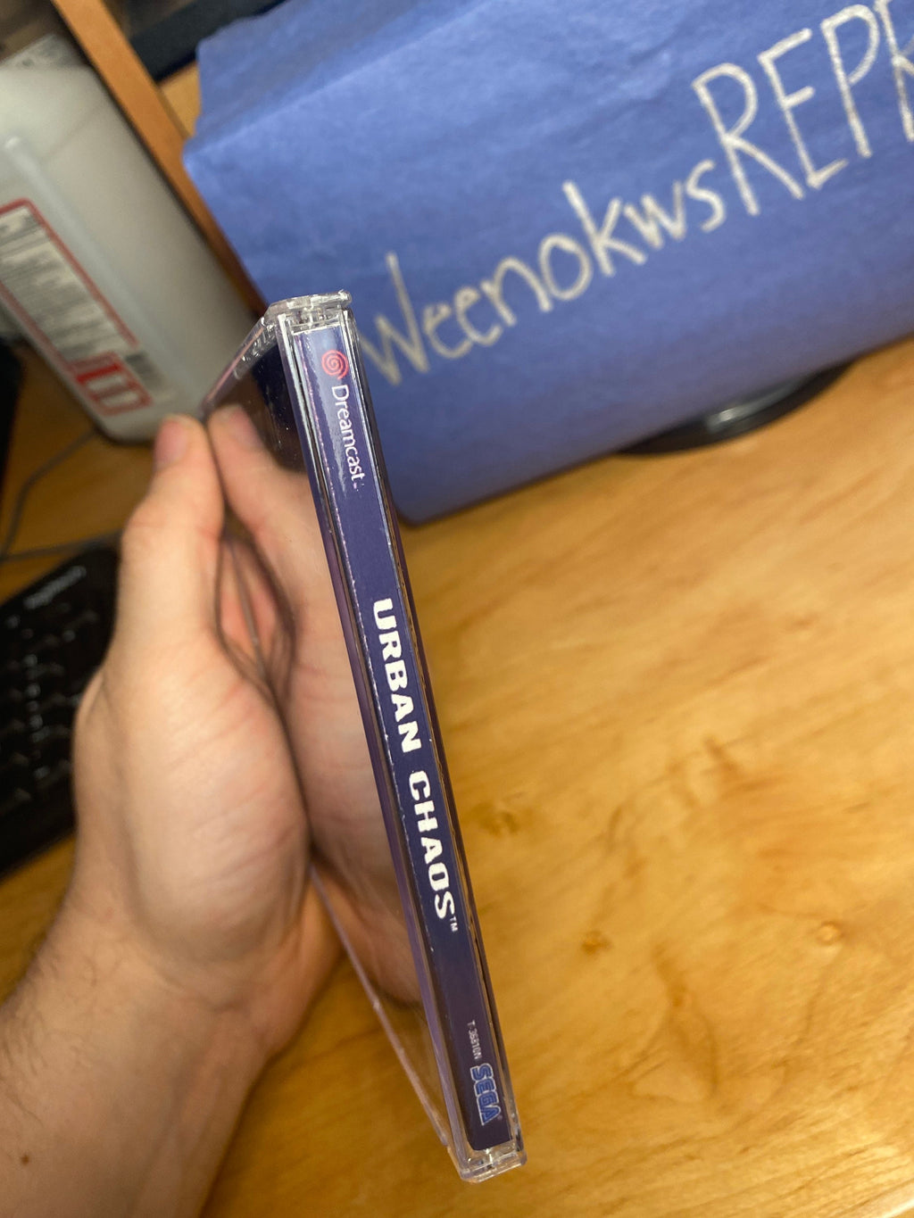 Urban Chaos REPRODUCTION CASE No Disc Dreamcast