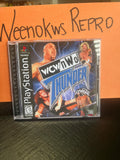 Wcw/Nwo Thunder REPLACMENT CASE No Disc! Ps1
