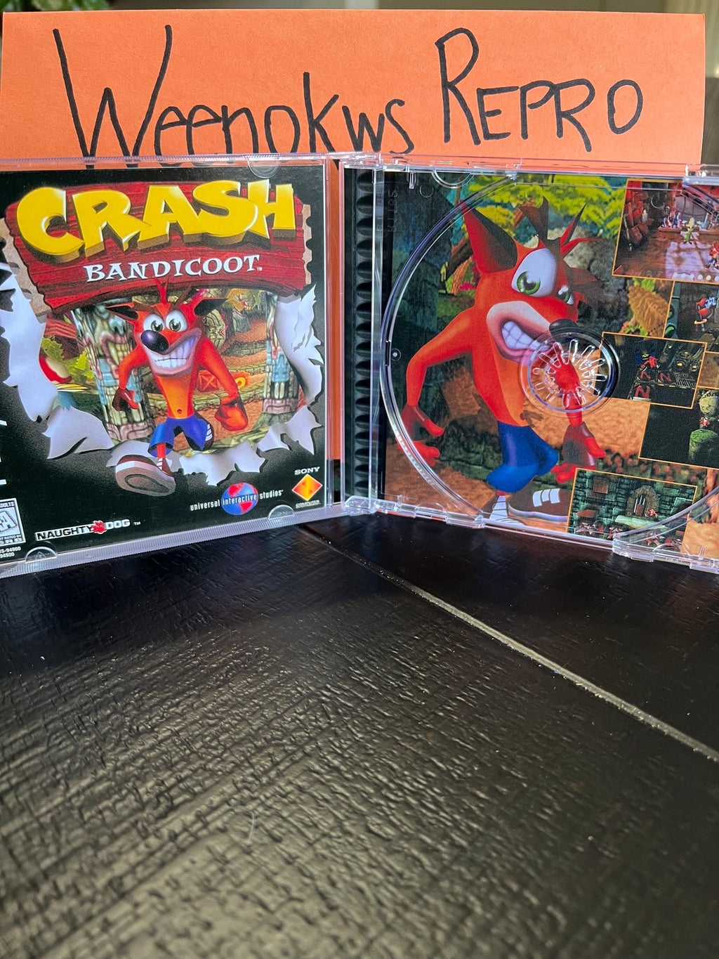 Crash Bandicoot 1 REPLACMENT Case No Disc Ps1