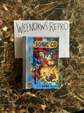 Sonic CD REPLACEMENT CASE No Disc! Sega Cd
