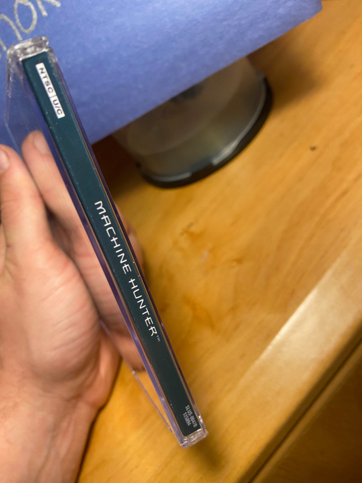 Machine Hunter REPLACEMENT CASE No Disc ps1