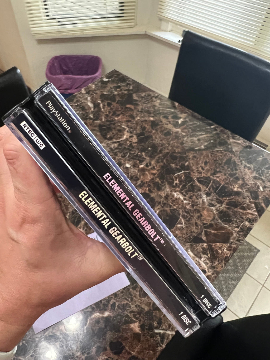 Elemental Gearbolt REPLACMENT CASE No Disc! Ps1