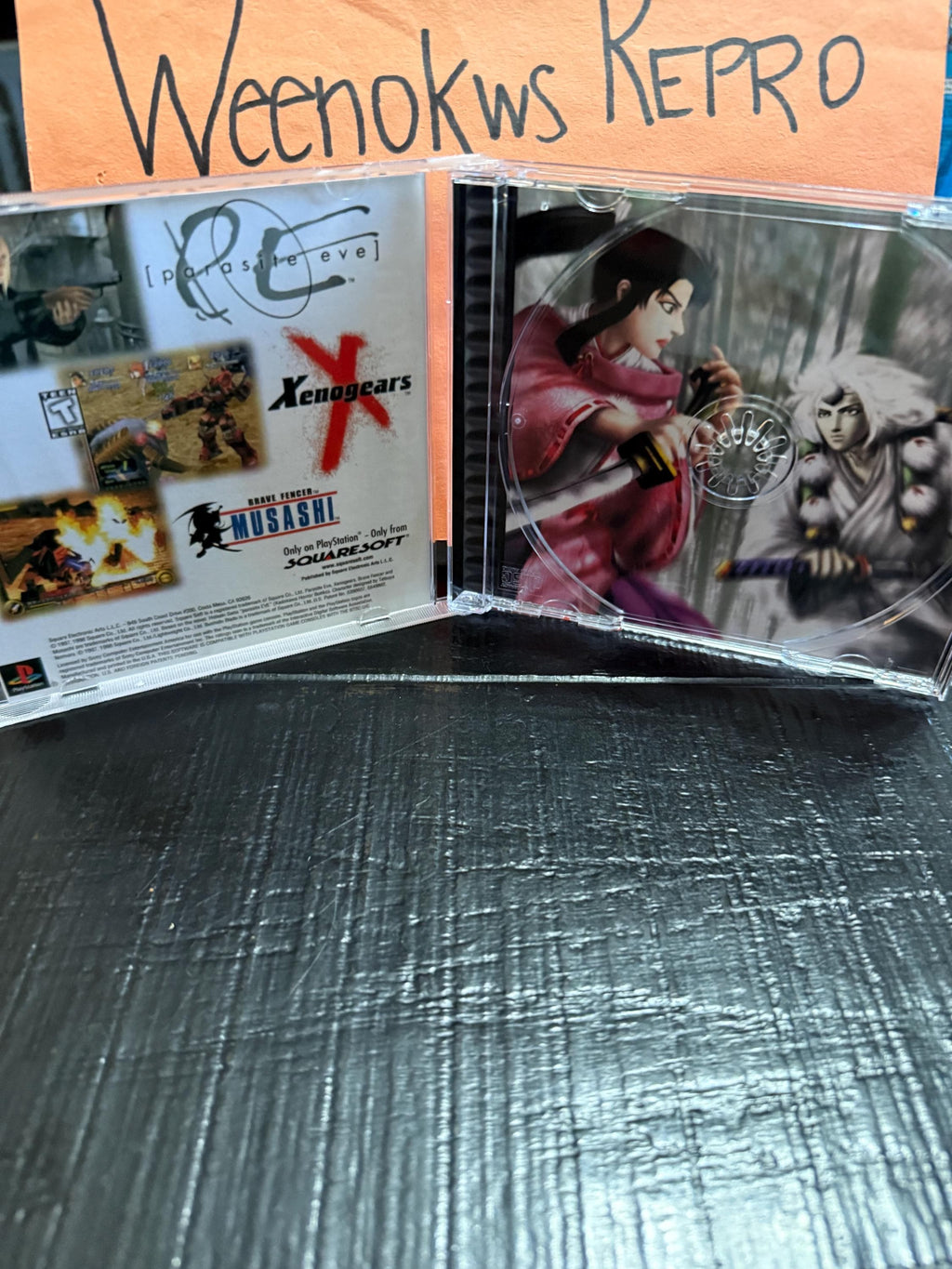 Bushido Blade 2 REPLACMENT CASE No Disc ps1