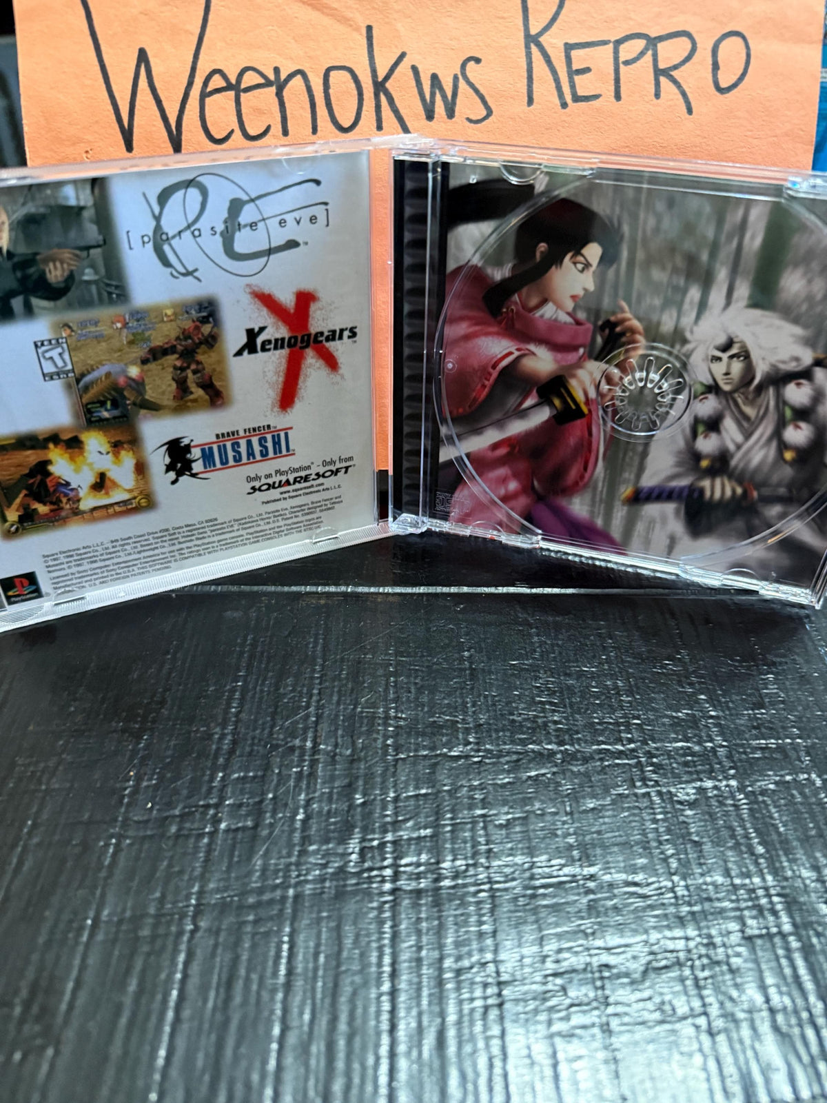 Bushido Blade 2 REPLACMENT CASE No Disc ps1