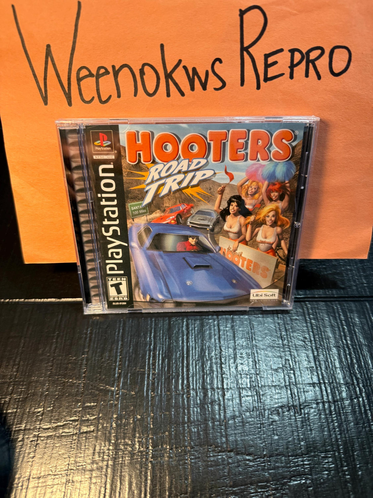Hooter Road Trip REPLACMENT CASE No Disc ps1