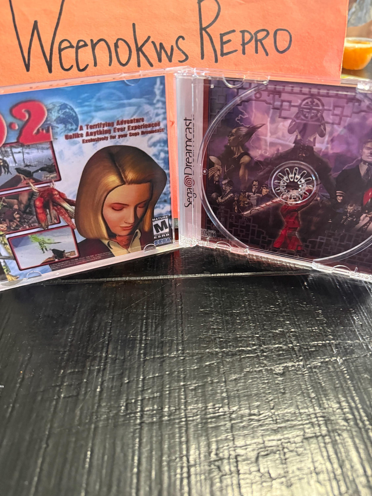 Maken X REPRODUCTION CASE No Disc Dreamcast