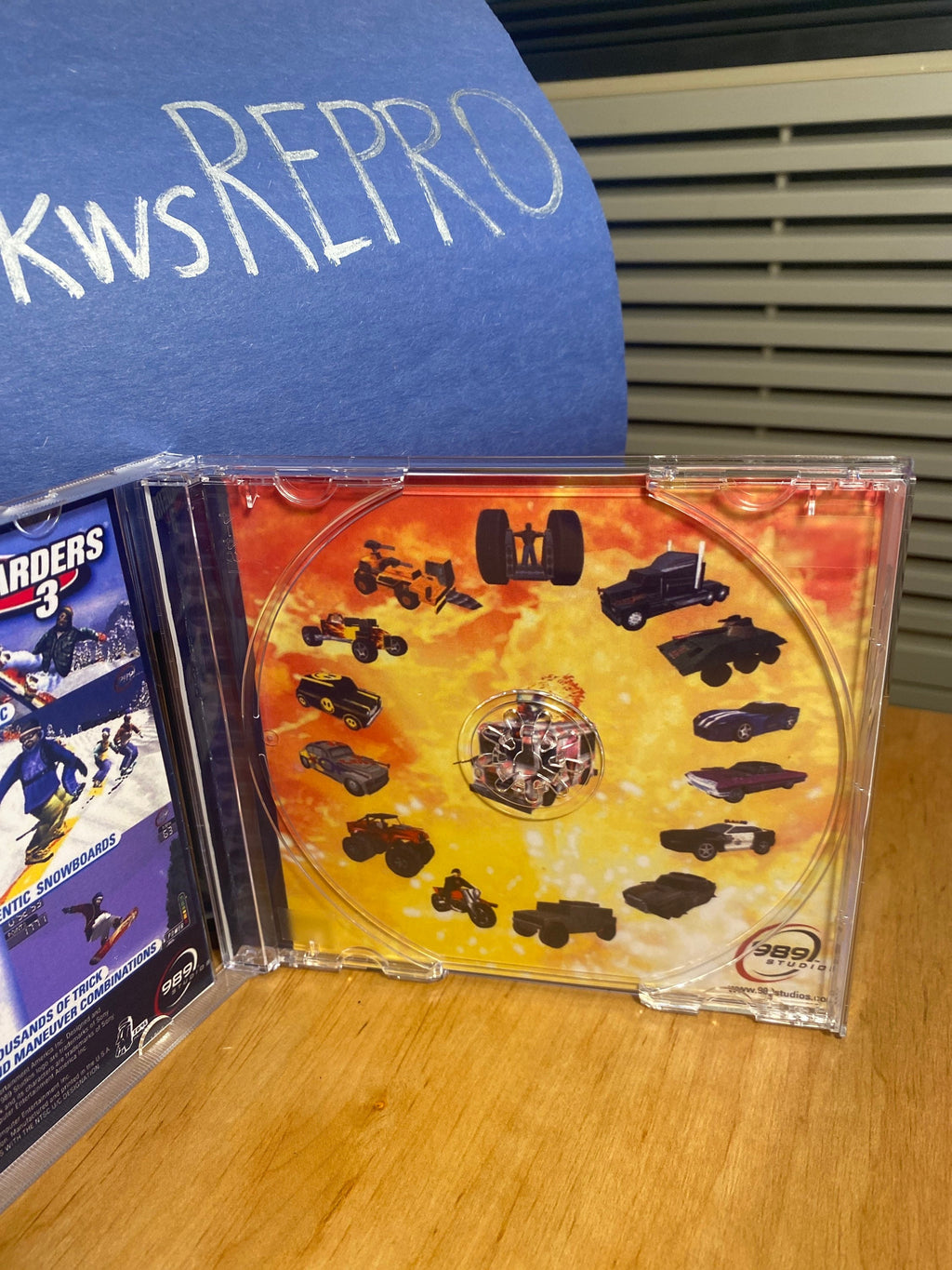 Twisted Metal 3 REPLACMENT CASE No Disc Ps1