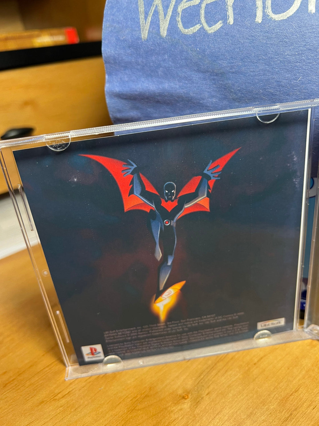 Batman Beyond REPLACEMENT CASE No Disc Ps1
