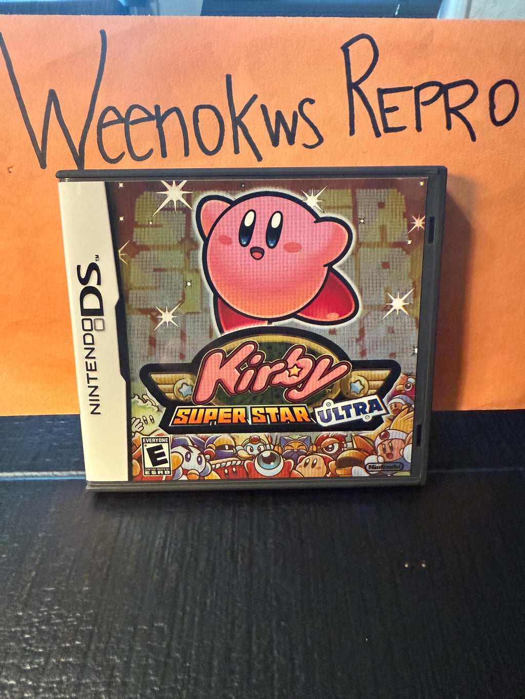Kirby Superstar Ultra REPLACEMENT CASE No Game! Nintendo DS