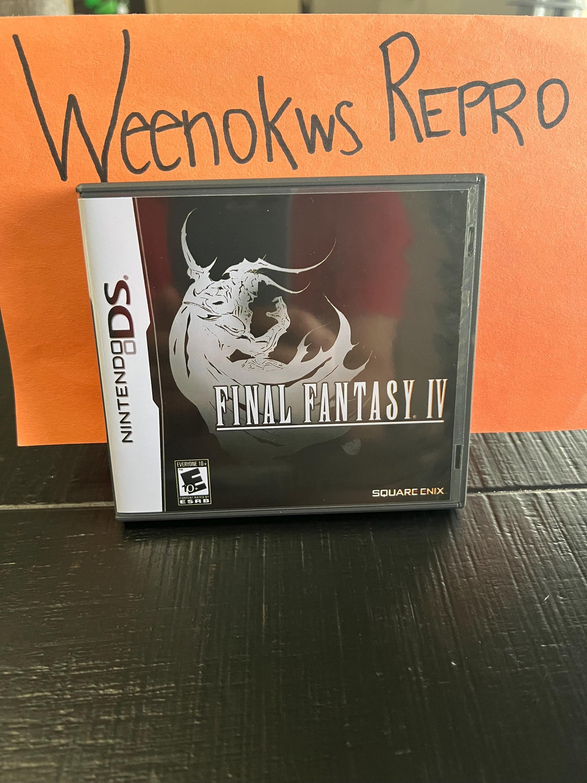 Final Fantasy IV 4 FF4 REPLACEMENT CASE No Game! Nintendo Ds