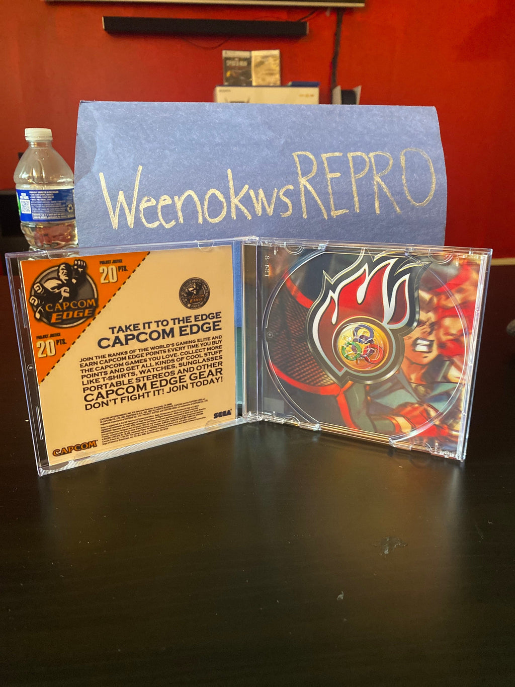 Project Justice REPRODUCTION CASE No Disc Dreamcast