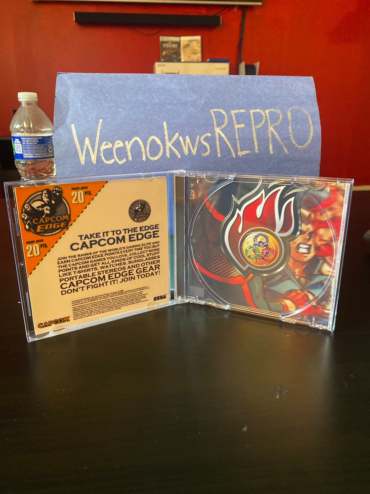 Project Justice REPRODUCTION CASE No Disc Dreamcast