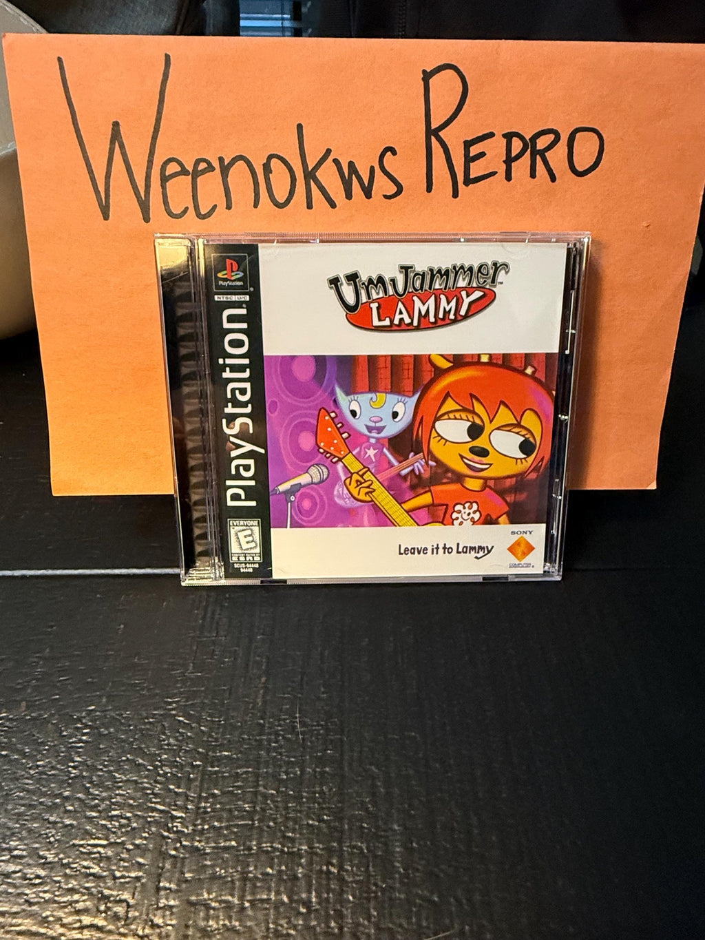 Um Jammer Lammy REPLACEMENT CASE No Disc ps1