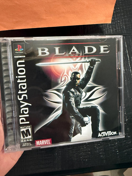 Blade REPLACMENT CASE No Disc ps1