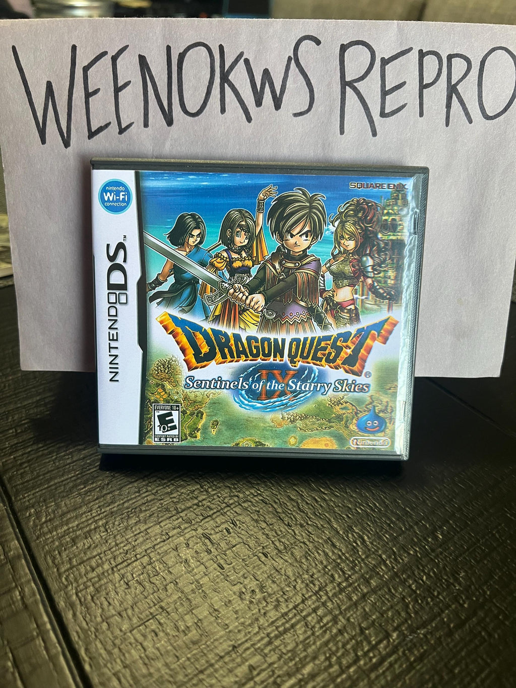 Dragon Quest IX 9 REPLACEMENT CASE No Game!! Nintendo Ds