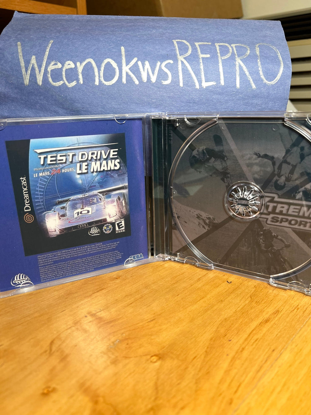 Xtreme Sports REPRODUCTION CASE No Disc Dreamcast