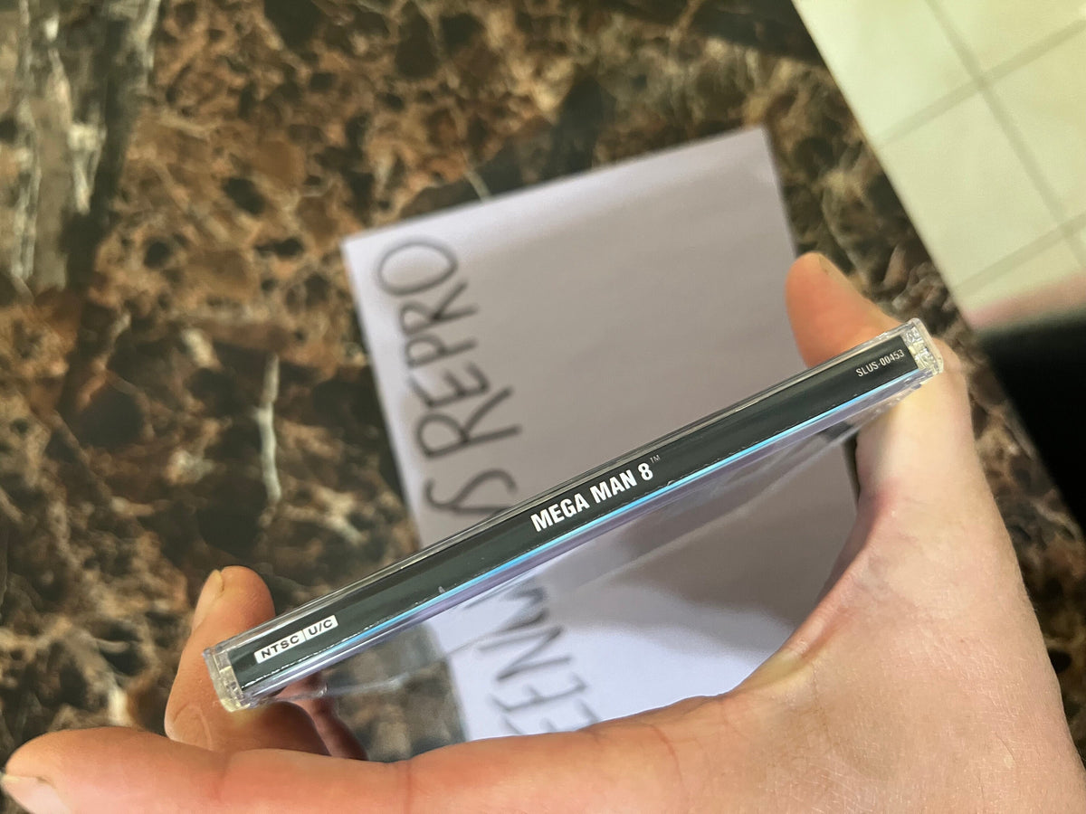 MegaMan 8 REPLACMENT CASE No Disc Ps1