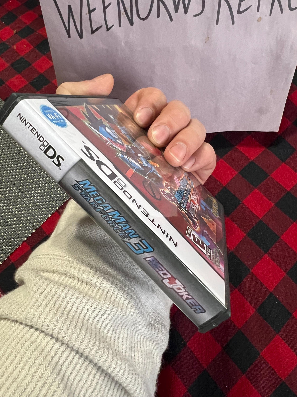 MegaMan Starforce 3 Red Joker REPLACEMENT CASE No Game! Nintendo DS