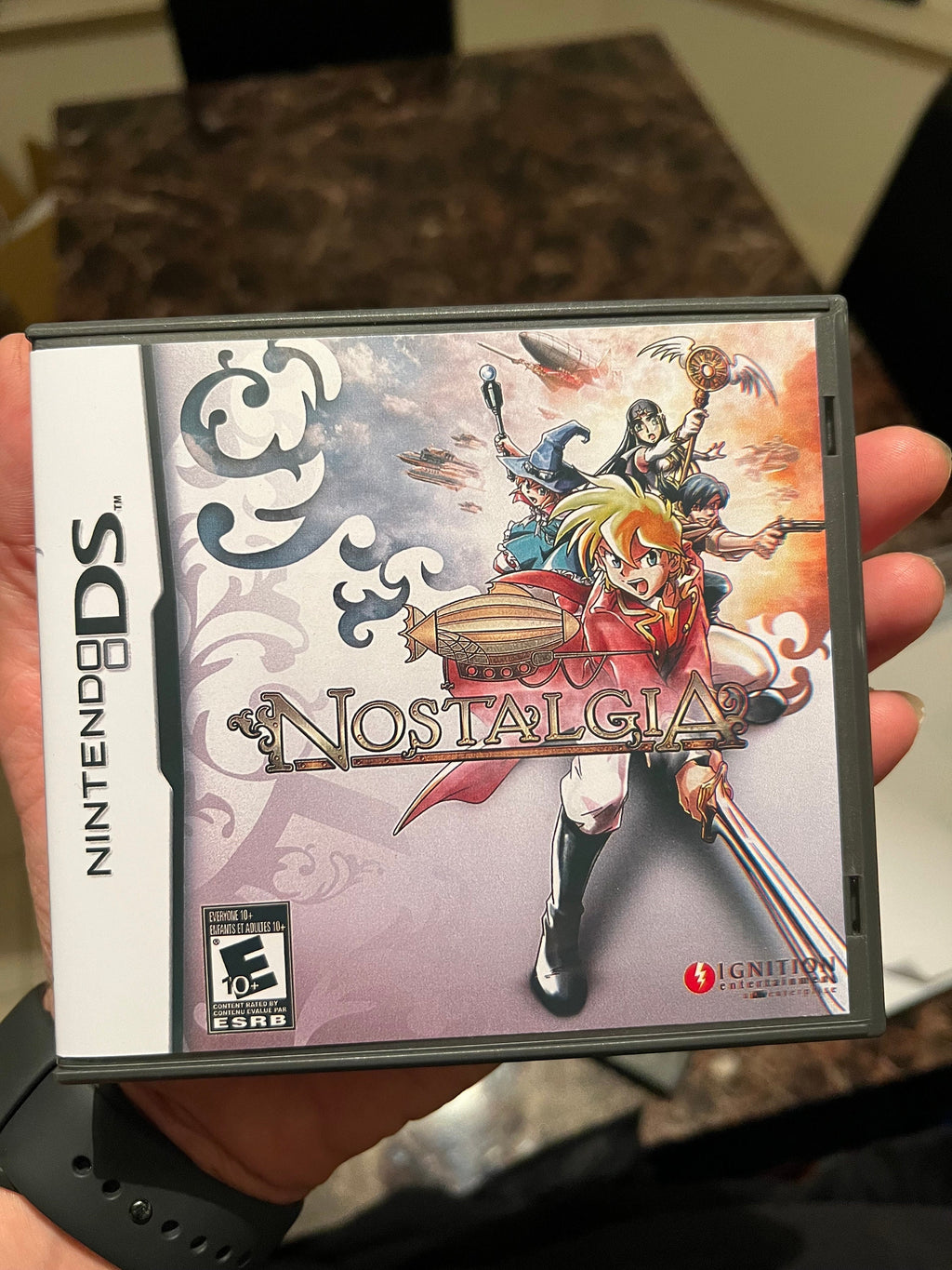 Nostalgia REPLACEMENT CASE No Game! Nintendo Ds