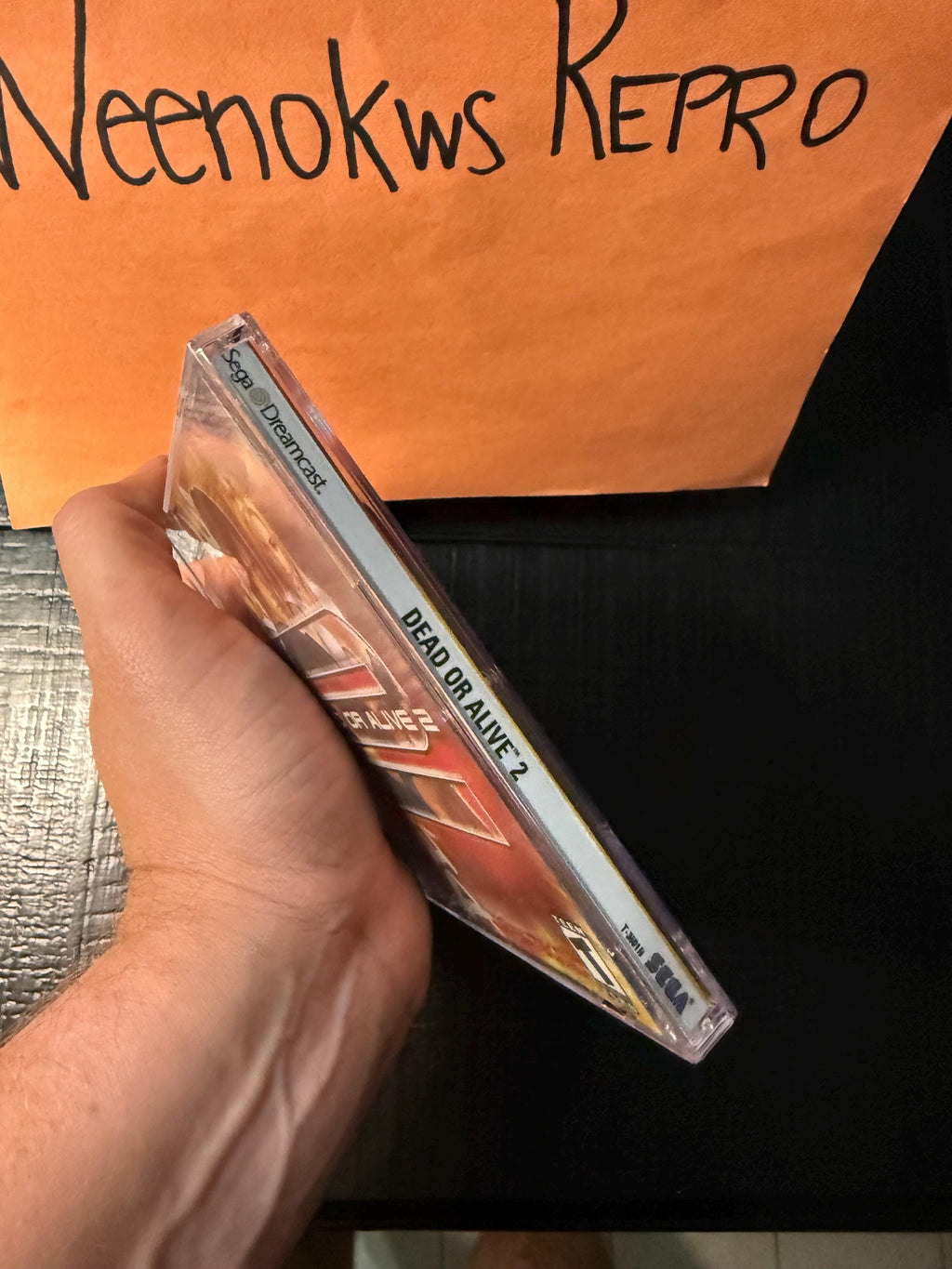 Dead or Alive 2 REPRODUCTION CASE No Disc Dreamcast