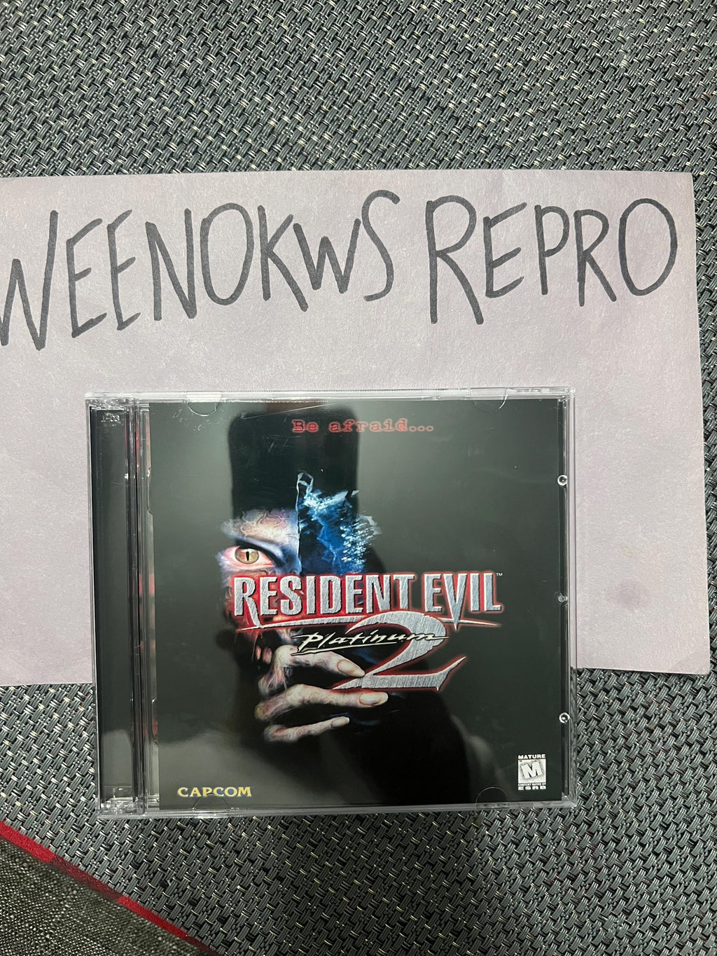 Resident Evil 2 Platinum PC version REPLACEMENT CASE No Disc! Computer