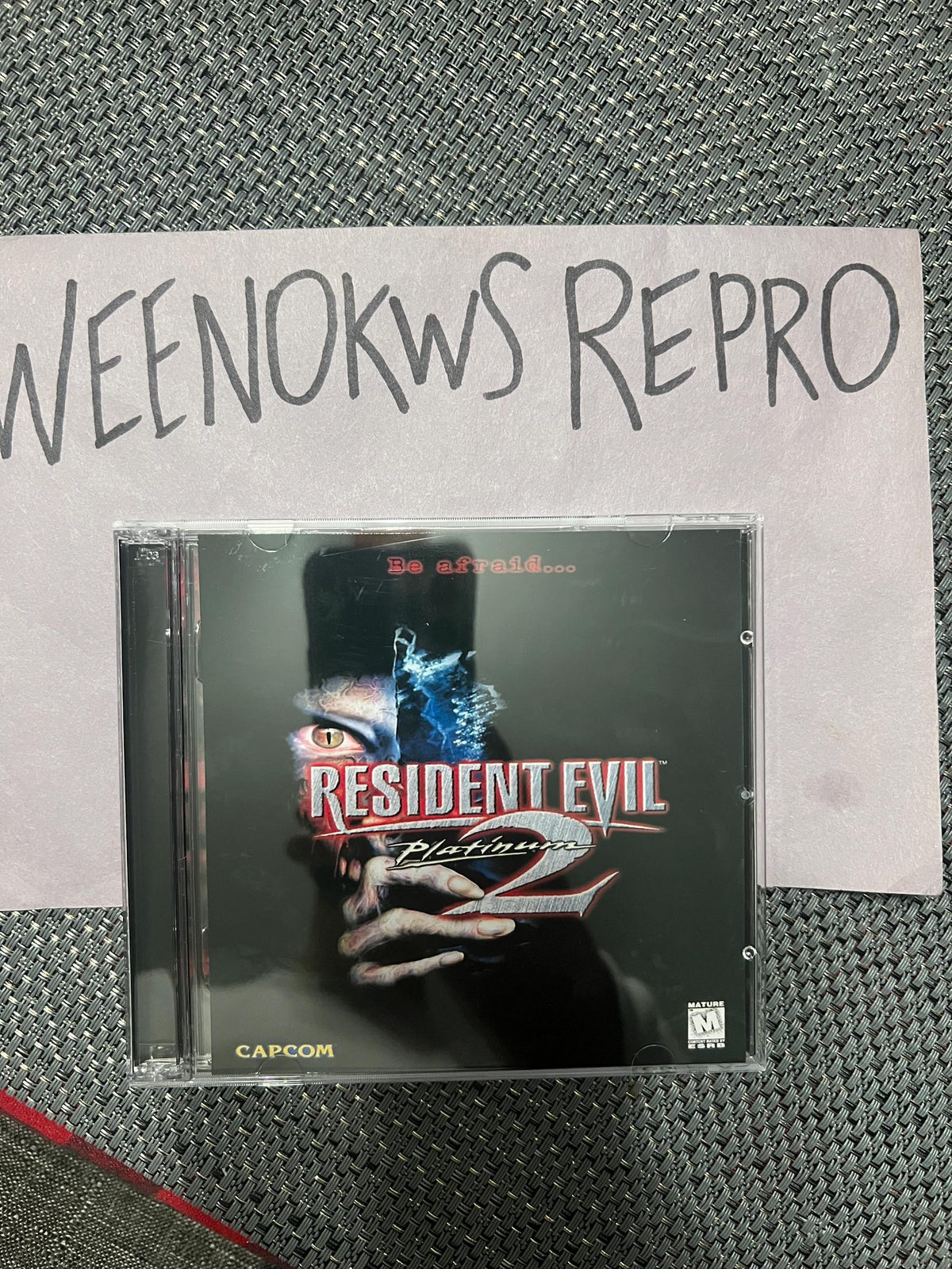 Resident Evil 2 Platinum PC version REPLACEMENT CASE No Disc! Computer