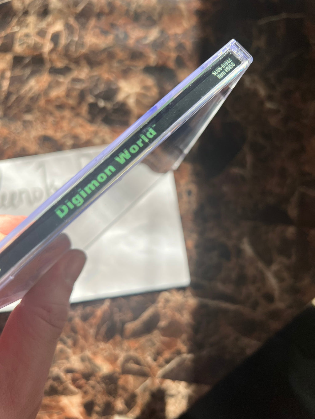 Digimon World REPLACMENT CASE No Disc! Ps1