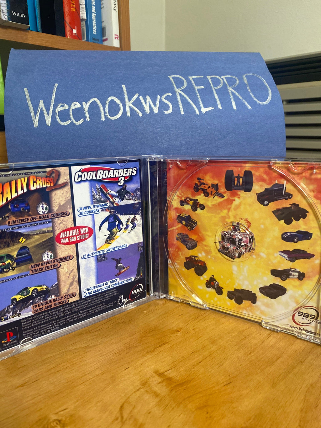 Twisted Metal 3 REPLACMENT CASE No Disc Ps1