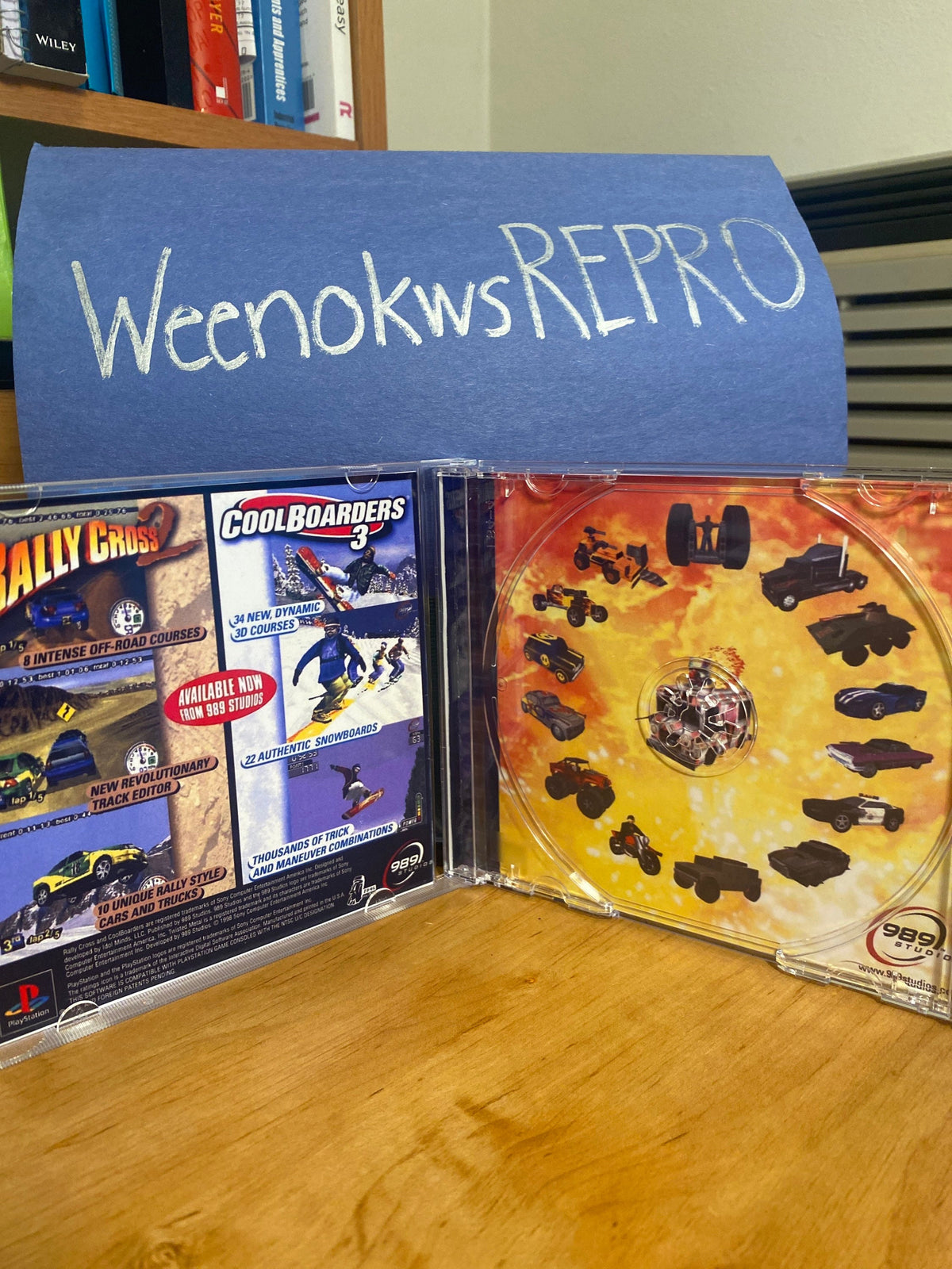 Twisted Metal 3 REPLACMENT CASE No Disc Ps1