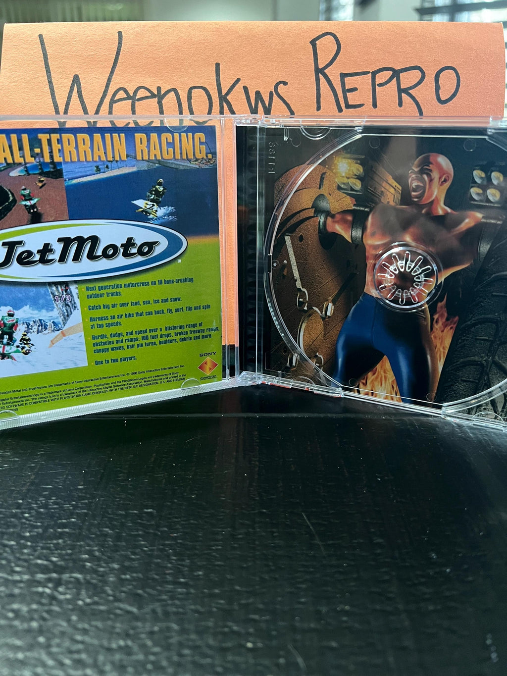 Twisted Metal 2 ps1 REPLACMENT CASE Only No Disc