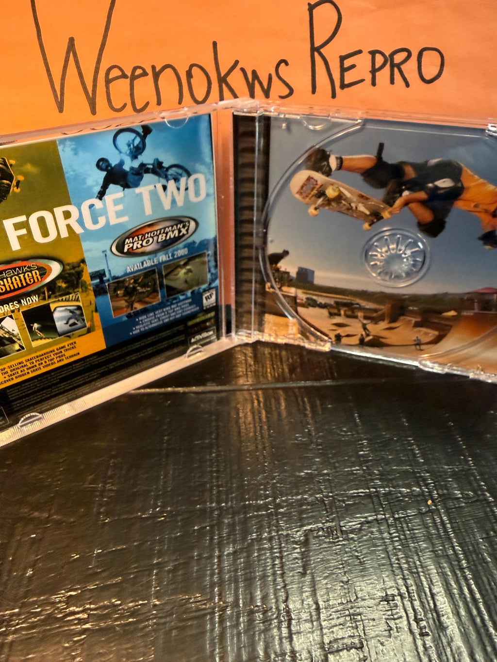Tony Hawks pro skater 2 REPLACMENT CASE No Disc ps1