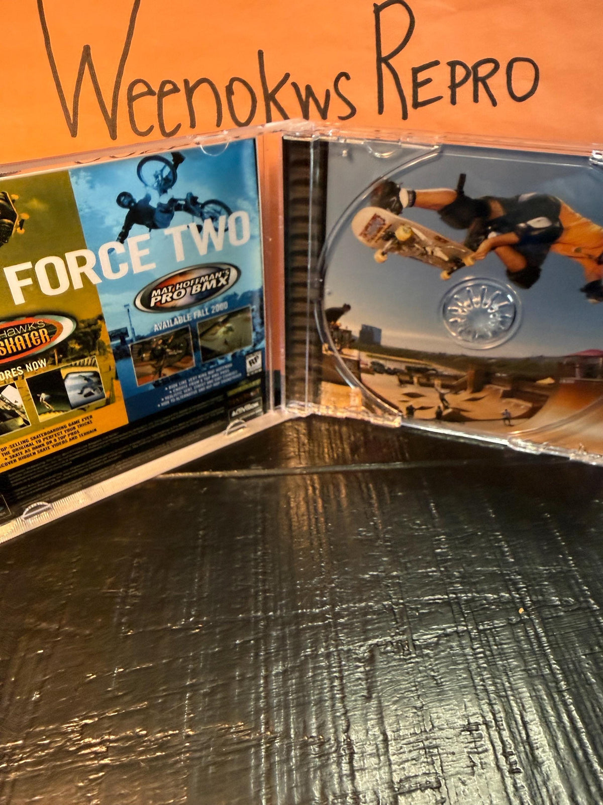 Tony Hawks pro skater 2 REPLACMENT CASE No Disc ps1