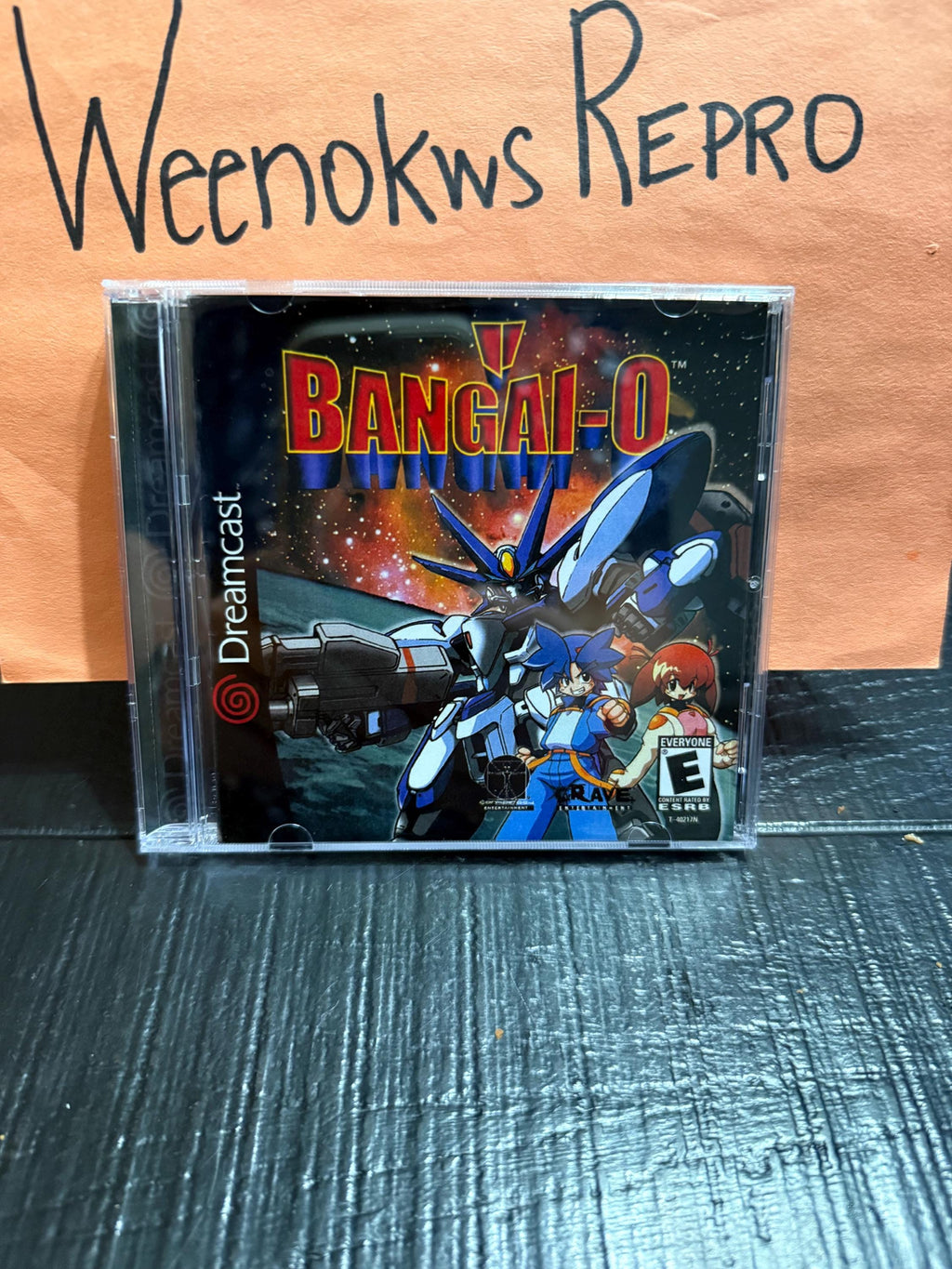 Bangai-O REPRODUCTION Case No Game Dreamcast