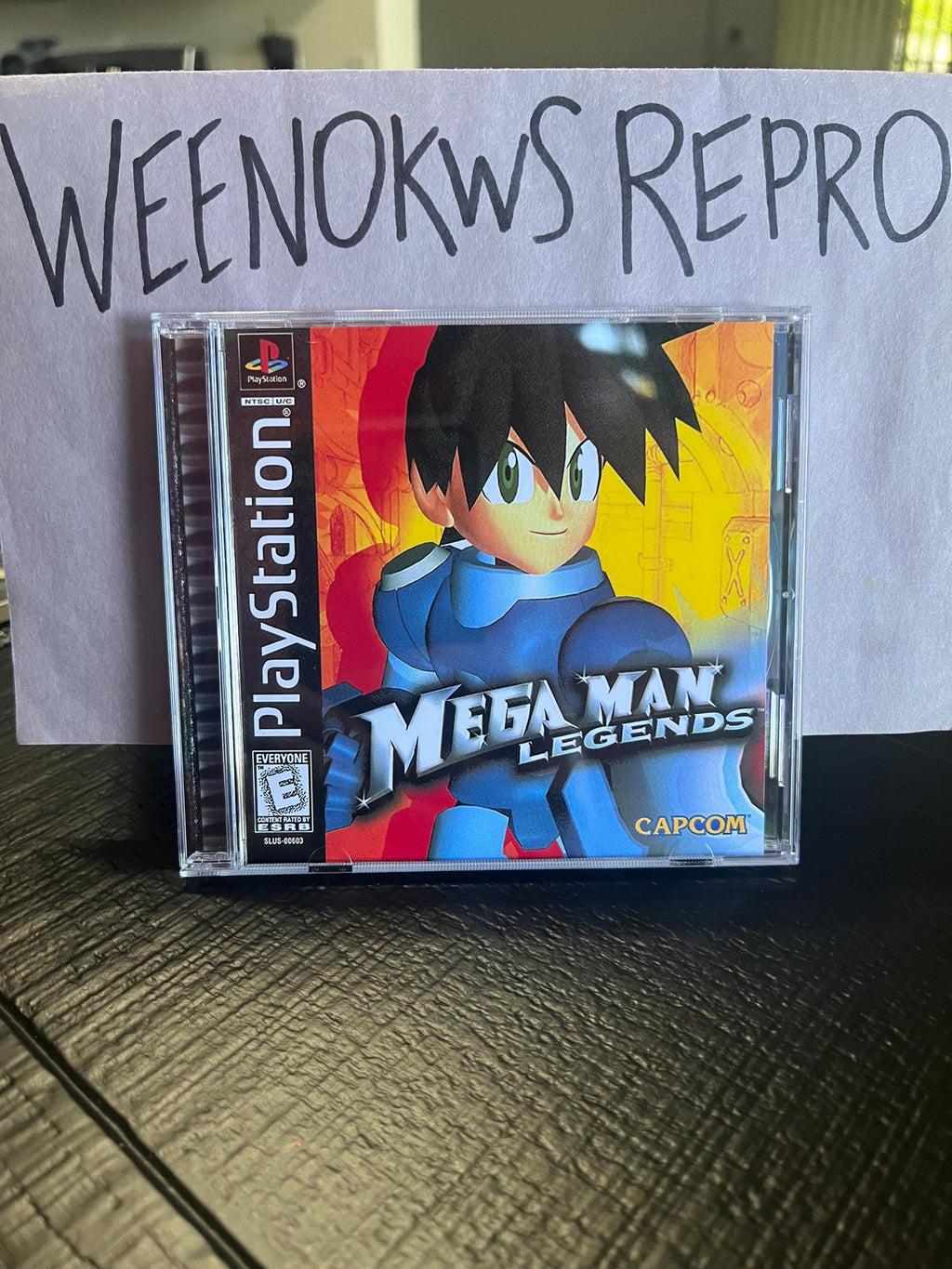 MegaMan Legends 1 REPLACMENT CASE No Disc ps1