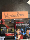 Resident Evil Code Veronica X REPLACEMENT Art Only No Case! No Disc Ps2