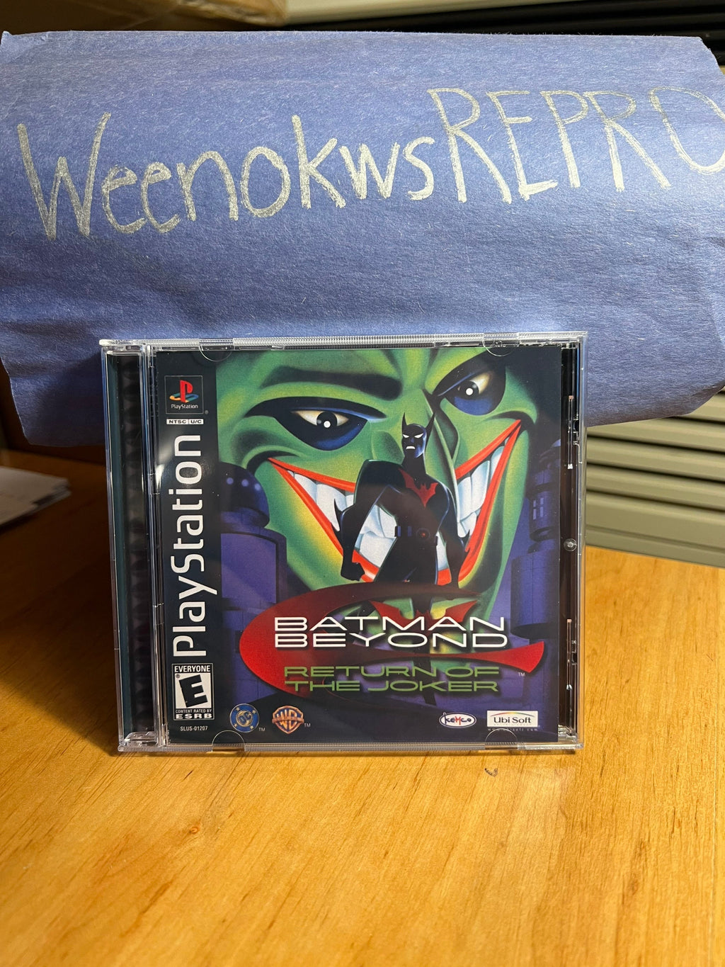 Batman Beyond REPLACEMENT CASE No Disc Ps1