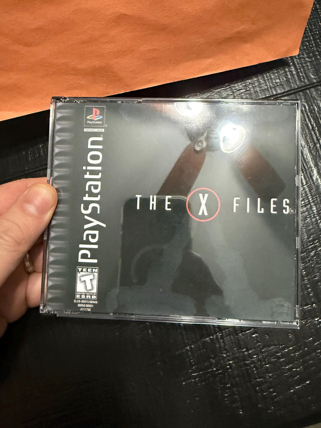 The X Files REPLACMENT CASE No Disc! Ps1