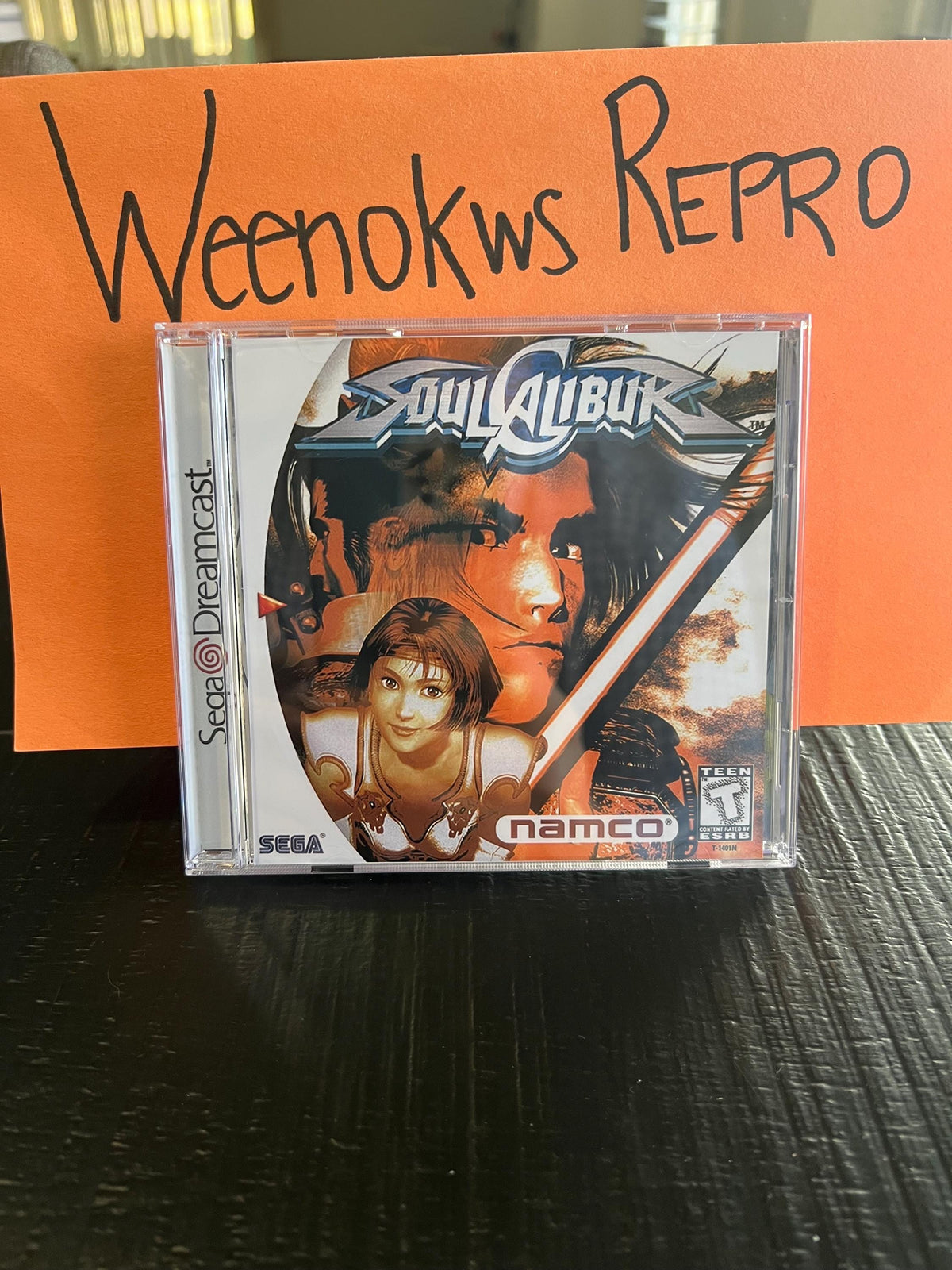 Soul Caliber REPRODUCTION CASE No Disc Dreamcast