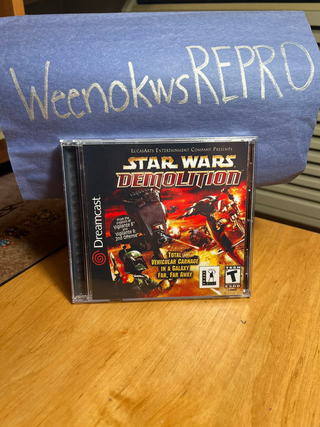 Star Wars Demolition REPRODUCTION CASE No Disc Dreamcast