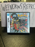 Pokémon Pokemon Platinum Version REPLACEMENT CASE No Game! Nintendo DS